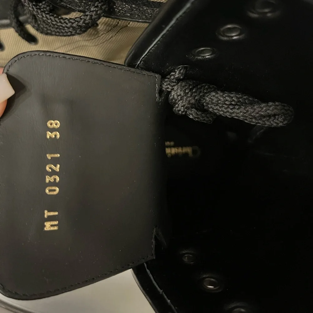 Dior Black and Tan D-Major Ankle Boot - Picture 3 of 7